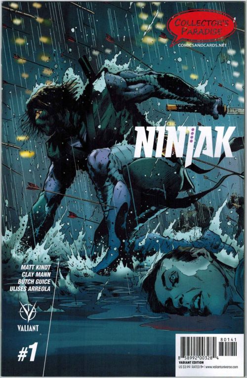 Ninjak #1 Trevor Hairsine Collector's Paradise Exclusive Variant