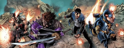 Book of Death #1-4 Exclusive Connecting Variant by Stephen Segovia