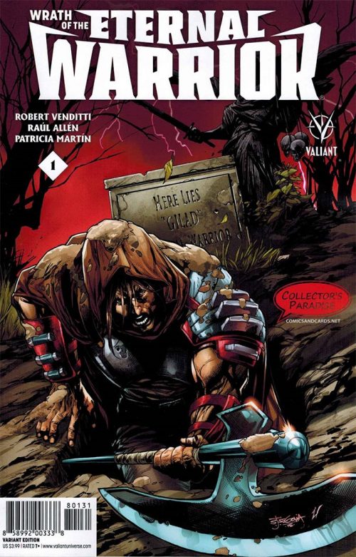 Wrath of the Eternal Warrior #1 Collector's Paradise Exclusive Variant