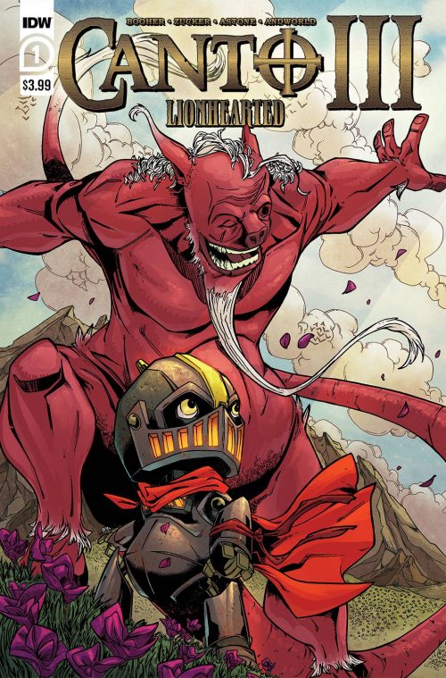 SIGNATURE SERIES:  CANTO III: LIONHEARTED #1-6 Signed by David Booher Pre-Order