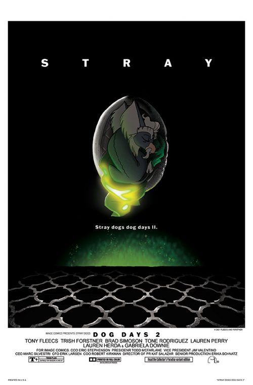 STRAY DOGS: DOG DAYS #1-2 EXCLUSIVE Alien/Exorcist Variant Set - Image 2