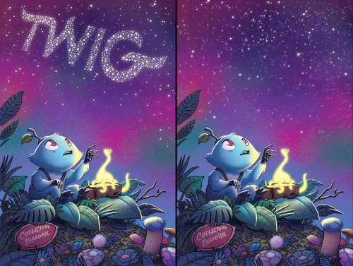 TWIG #1 EXCLUSIVE Tony Fleecs LOGO/VIRGIN Variant Set - Signed by Tony