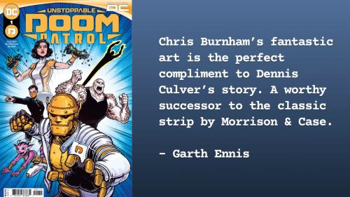 Signature Series: Unstoppable Doom Patrol #1-7 Signed by Dennis Culver PRE-ORDER - Image 2