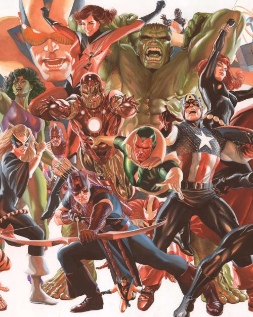Alex Ross AVENGERS & X-MEN 60th Anniversary Connecting Cover Sets Pre-Order - Image 5