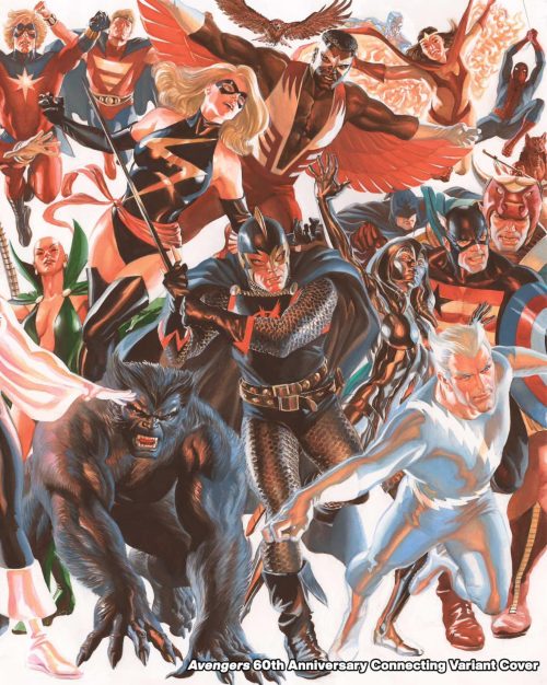 Alex Ross AVENGERS & X-MEN 60th Anniversary Connecting Cover Sets Pre-Order - Image 4