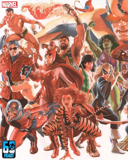 Alex Ross AVENGERS & X-MEN 60th Anniversary Connecting Cover Sets Pre-Order - Image 3