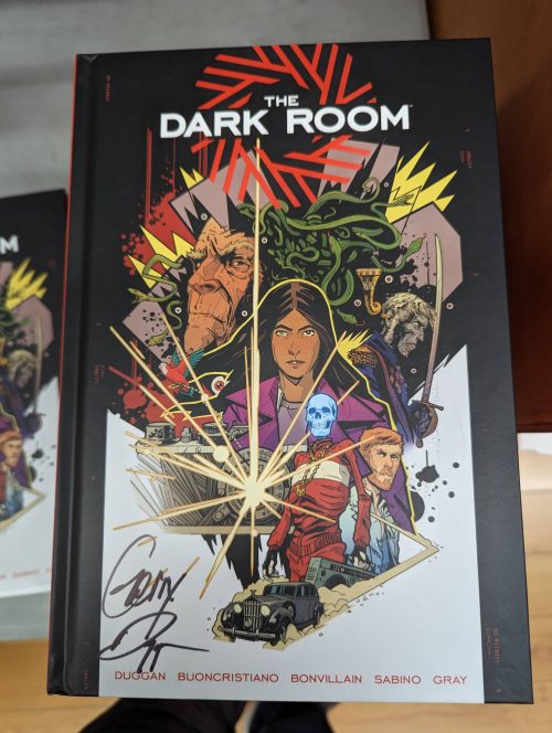 SIGNATURE SERIES:  The Dark Room HC Signed by Gerry Duggan (in stock) - Image 2