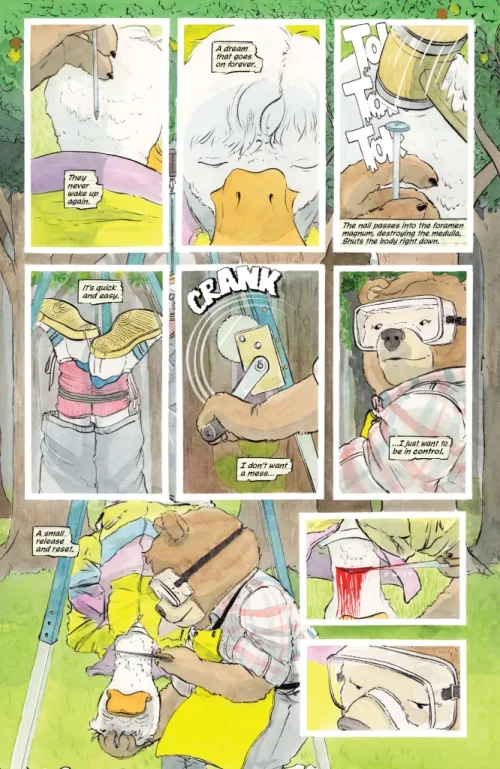 Signature Series: Beneath the Trees Where Nobody Sees TPB Signed by Patrick Horvath - Image 3