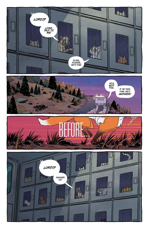 Signature Series: Feral #1-5 (HOMAGE COVER B) Signed by Tony Fleecs! - Image 3