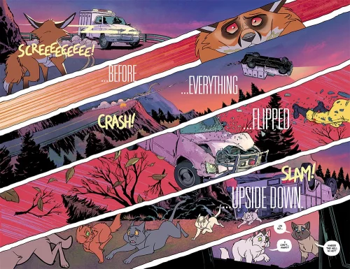 Signature Series: Feral #1-5 (HOMAGE COVER B) Signed by Tony Fleecs! - Image 5