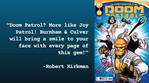 Signature Series: Unstoppable Doom Patrol TP Signed by Dennis Culver! - Image 3