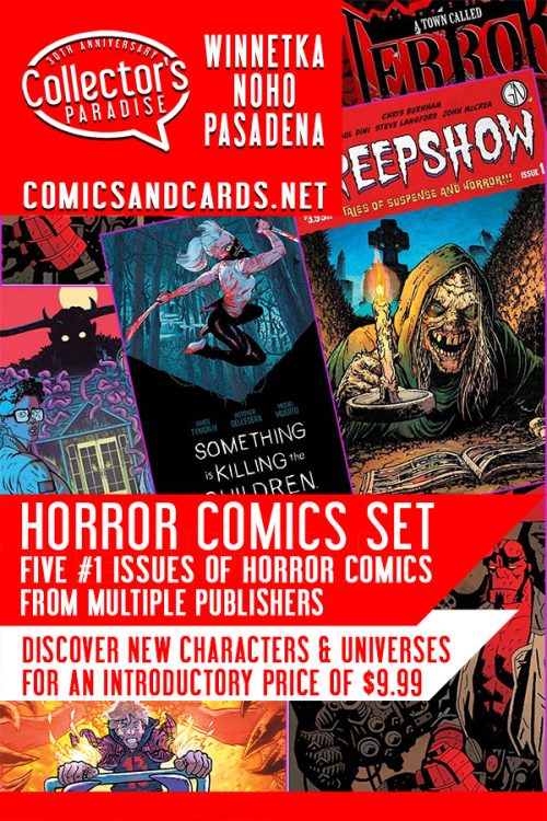 Comic Pack - HORROR- 5 First Issue Horror Comics