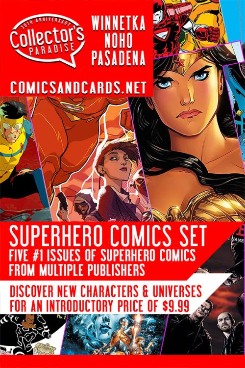 Comic Pack - SUPERHERO - 5 First Issue Superhero Comics