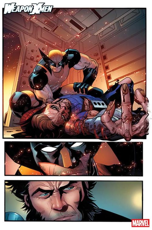 Signature Series: Weapon X-MEN #1-5 signed by Joe Casey - Image 2