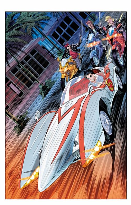 Signature Series: Speed Racer #0(FCBD)-5 Signed by David Pepose - Image 2