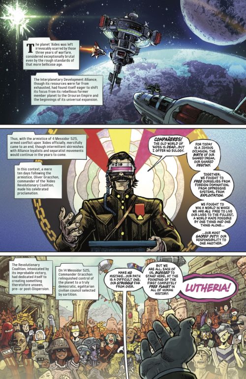 Signature Series: Free Planet #1-6 (A Covers) Signed by Aubrey Sitterson & Jed Dougherty - Image 2