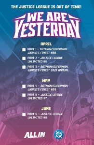 Signature Series: We Are Yesterday 6 Part Event SIGNED by Mark Waid