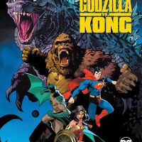 JUSTICE LEAGUE VS GODZILLA VS KONG HC + Vol2 #1-7 Signed by Brian Buccellato
