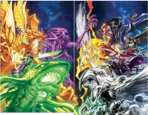 Signature Series: Green Lantern Starbreaker Supermacy Event (6 issues) Signed by Jeremy Adams & Morgan Hampton - Image 3