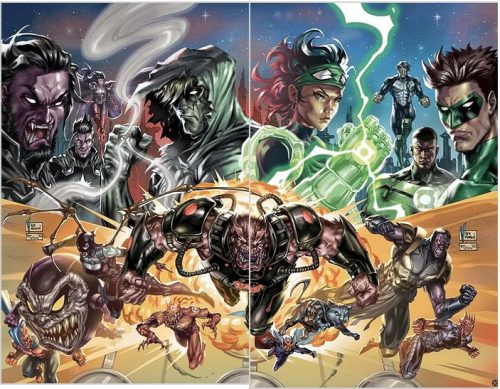 Signature Series: Green Lantern Starbreaker Supermacy Event (6 issues) Signed by Jeremy Adams & Morgan Hampton - Image 2
