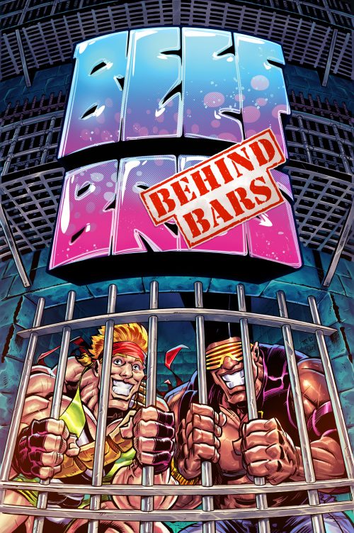 SIGNATURE SERIES: BEEF BROS: BEHIND BARS Signed by AUBREY SITTERSON