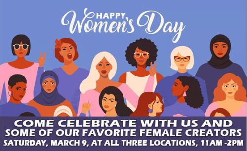 International Women’s Day Signing