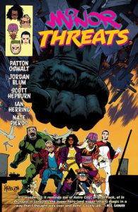 Signature Series: Minor Threats vol 1 TP signed by Patton Oswald & Jordan Blum