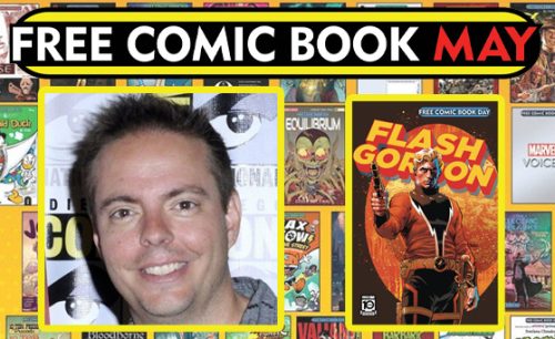 Free Comic Book Day: Jeremy Adams signs Flash Gordon FCBD comic in Winnetka
