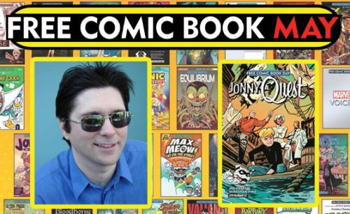 Free Comic Book Day: Joe Casey signs Jonny Quest FCBD Comic in Winnetka