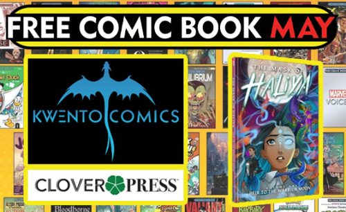 Free Comic Book Day: Clover Press/Kwento Comics Mask of Haliya HC Signing