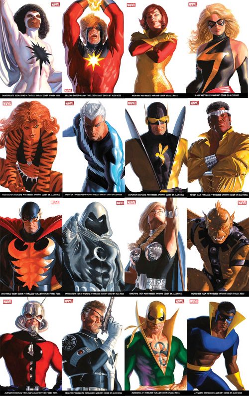 Alex Ross "TIMELESS" 70s Variant Set Pre-Order (20% OFF)