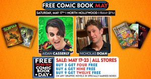 Aidan Casserly & Nicholas Doan @ Free Comic Book MAY!