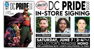 DC PRIDE 2025 Signing with Josh Trujillo, Maya Houston, Derek Charm!