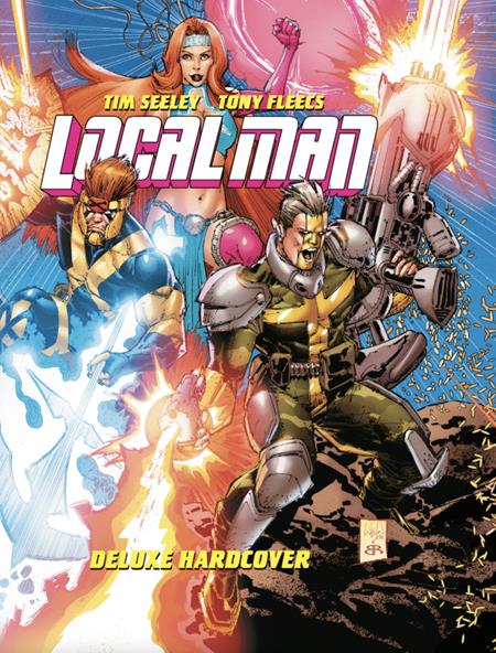 LOCAL MAN HC with DUSTJACKET signed by Tony Fleecs & Whilce Portacio!