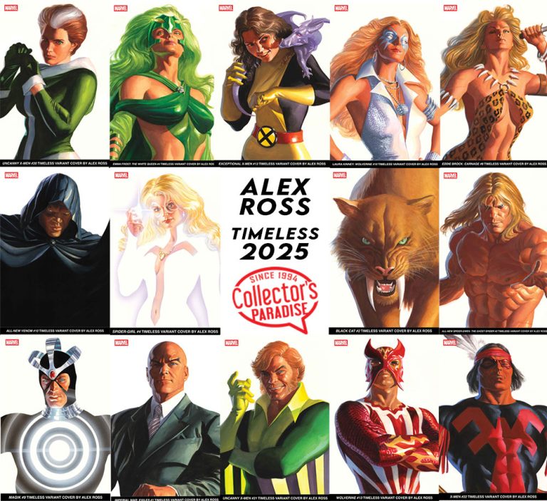 Alex Ross "TIMELESS" Classic Costume Set Variant Set Pre-Order (20% OFF)