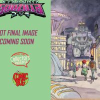 Starship Godzilla #1 Exclusive Connecting Variant (3 of 3) by Patrick Horvath!